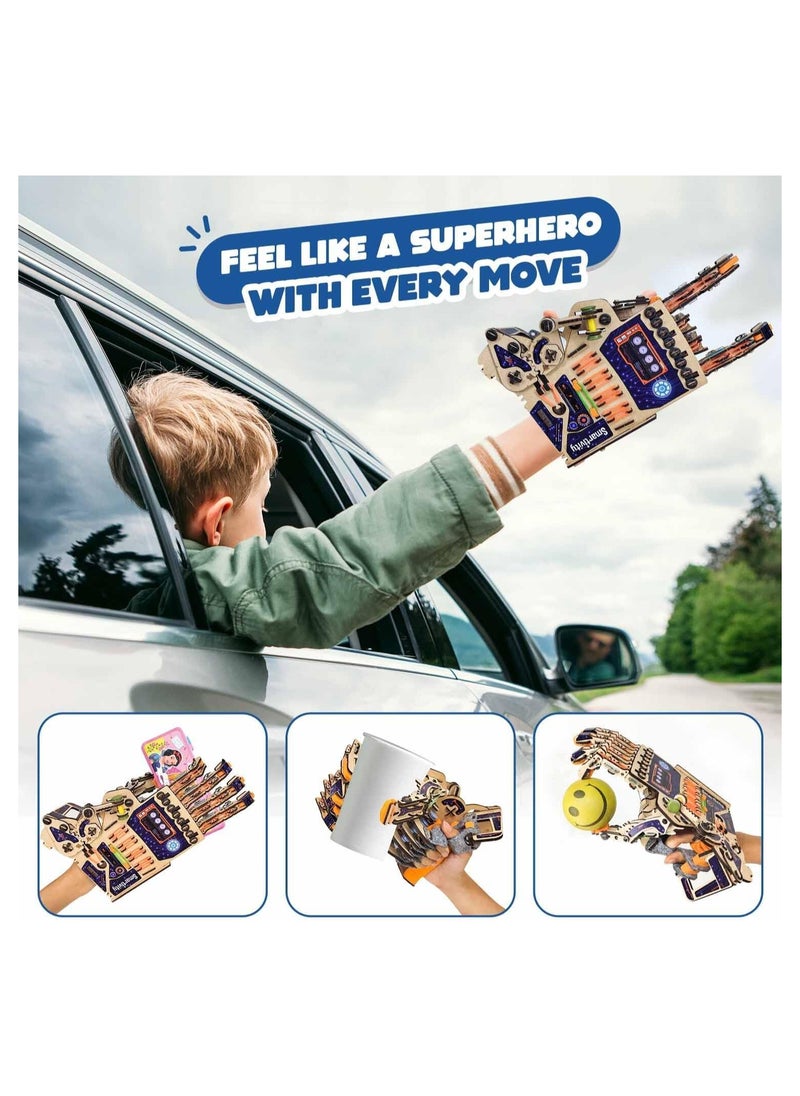 Smartivity Mechanical Hand Set Educational DIY Toy, Blue/beige