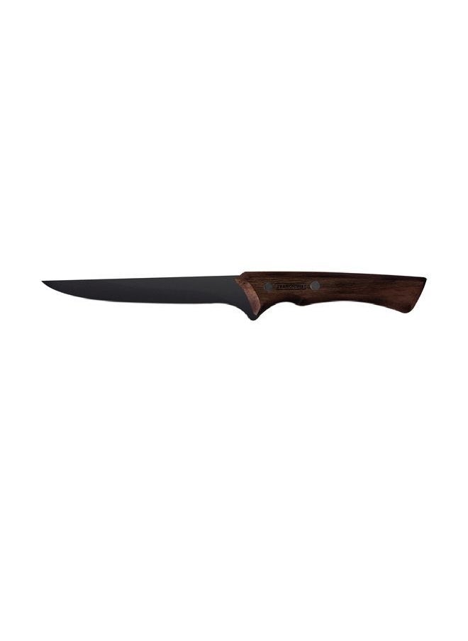 Churrasco Boning Knife With Blackened Stainless Steel Blade And 6