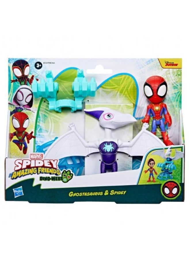 Marvel Spidey And His Amazing Friends Dino-Webs Ghostasaurus & Spidey