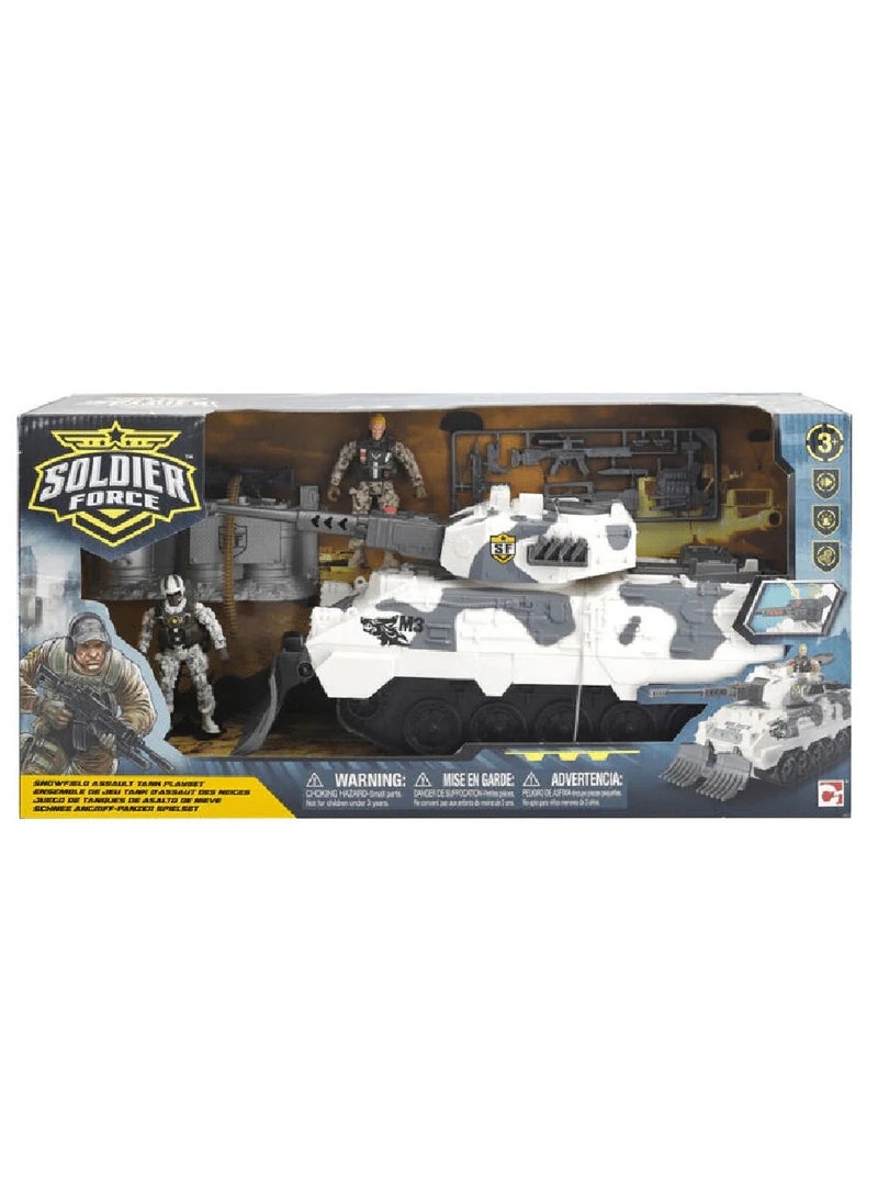 Soldier Force Snowfield Assault Playset