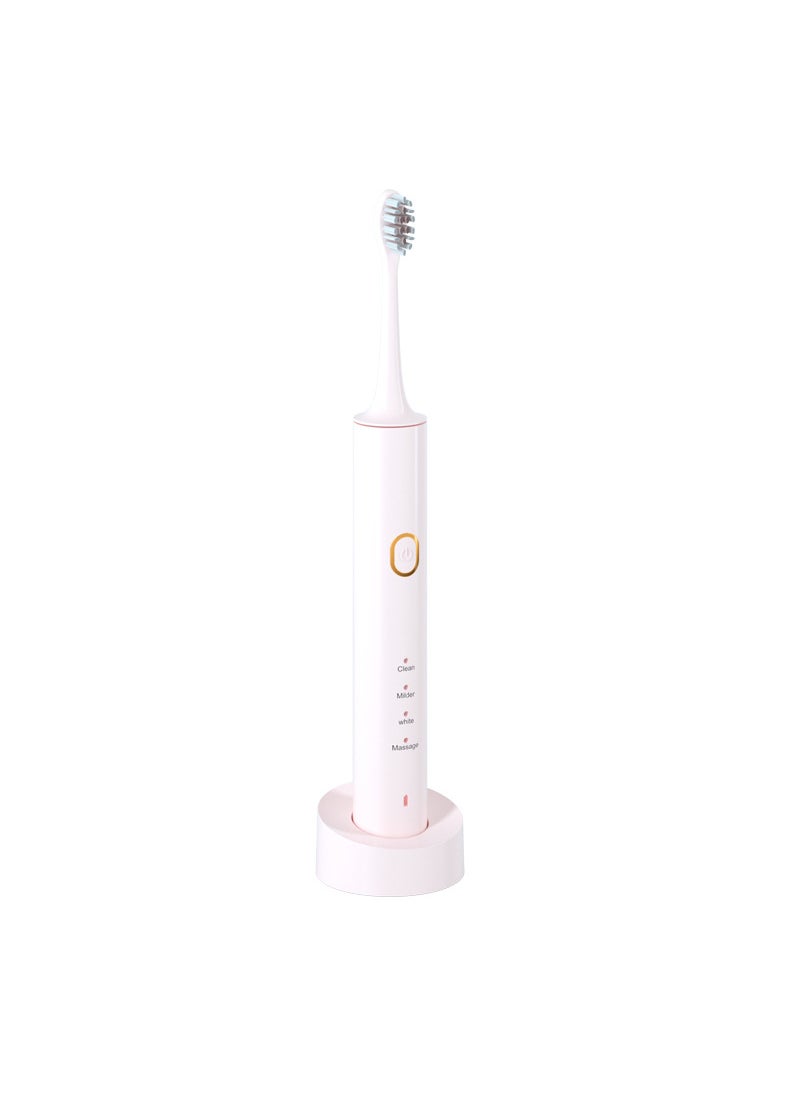 Magnetic Levitation Ultrasonic Electric Toothbrush for Adults Pink