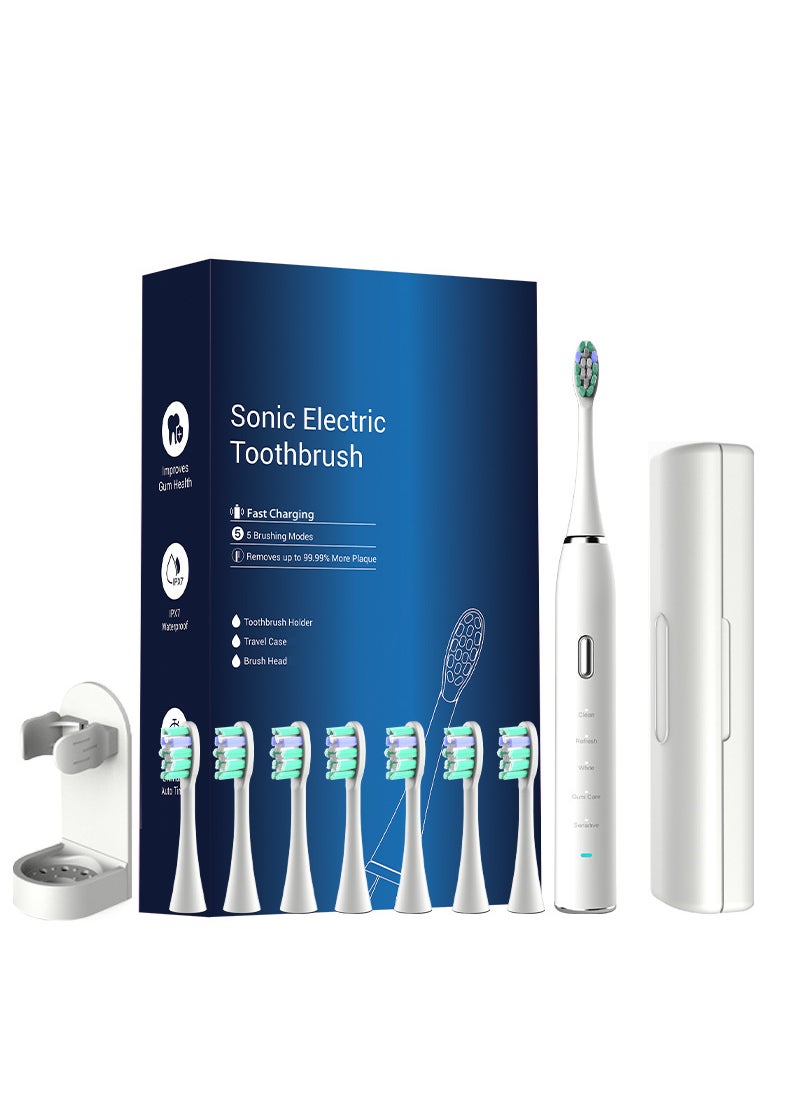 WS-7007 Ultrasonic Levitation Toothbrush White