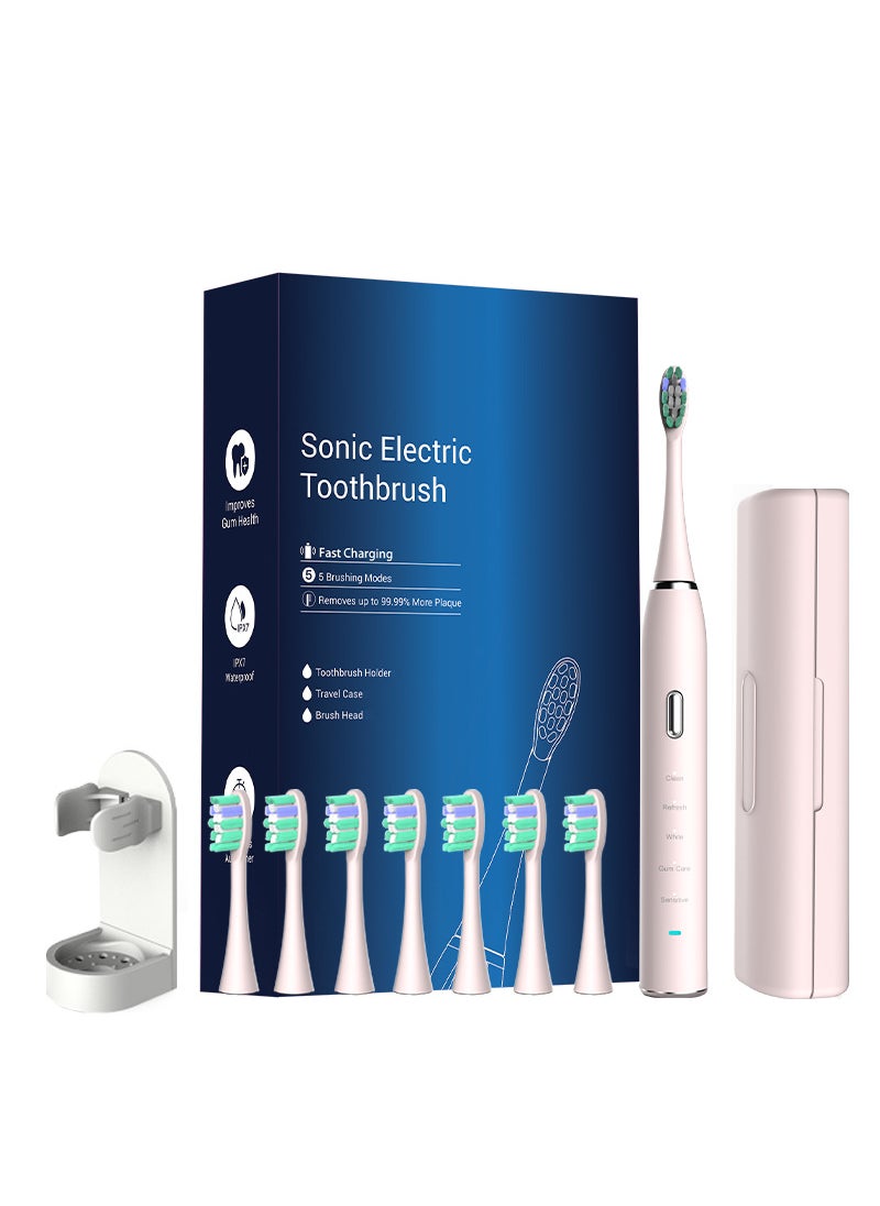 WS-7007 Ultrasonic Levitation Toothbrush Pink