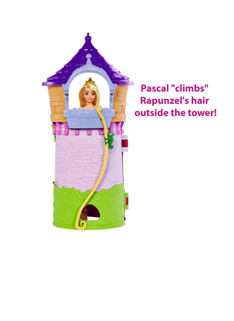 Rapunzel’s Tower Playset with Doll, Tower Dollhouse and 15 Accessories Disney Frozen Singing Elsa Doll, Sings Clip of “Let It Go”