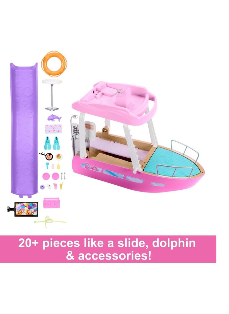 Dream Boat Playset with Pool, Slide and 20+ Accessories