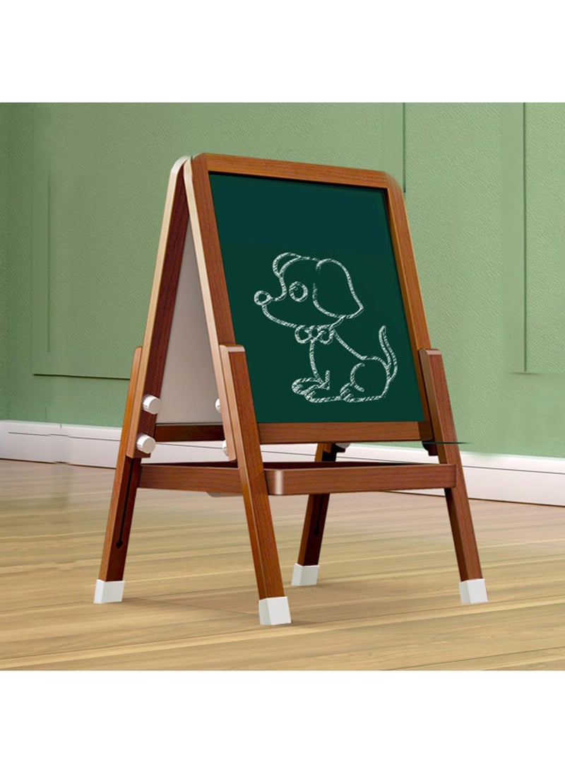 Kids Wooden Easel All in One Drawing Board Creative Art Station for Young Artists