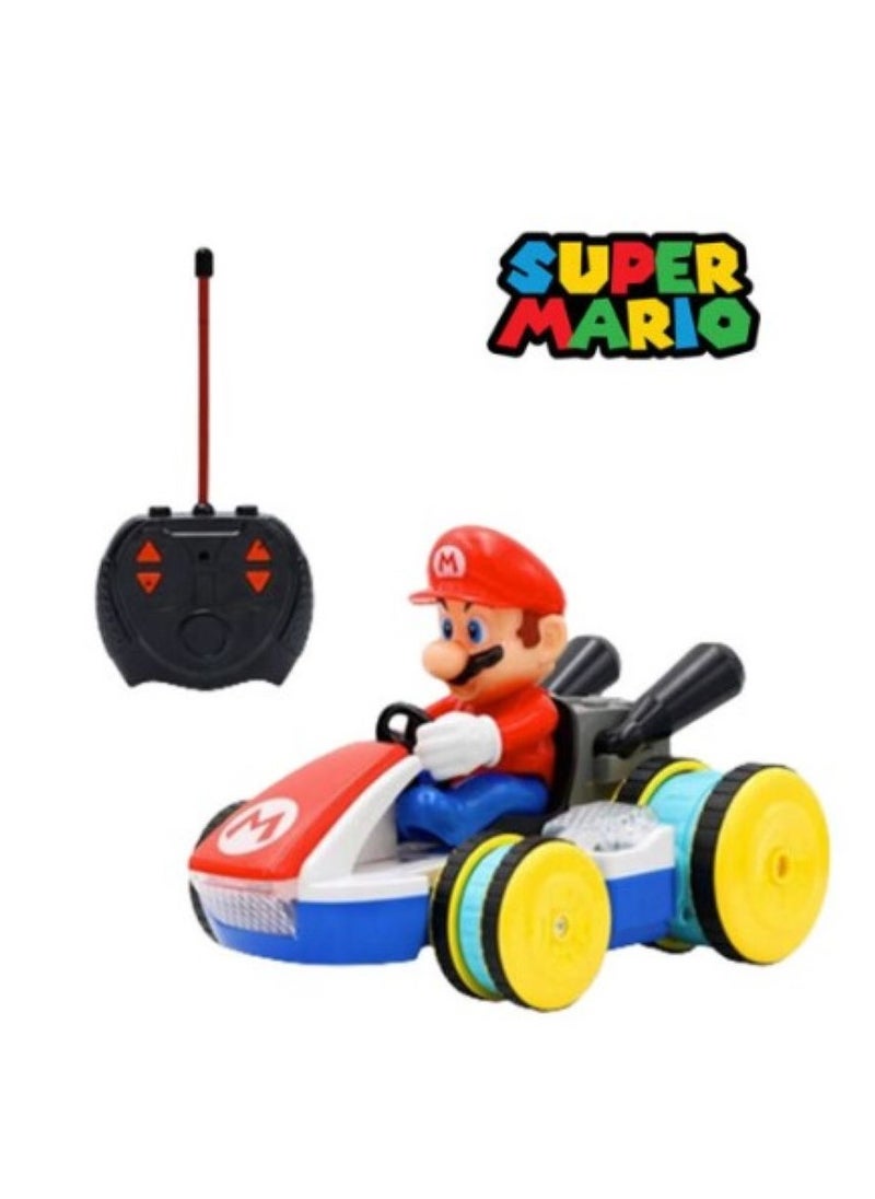 High-Speed RED Character Car Remote Control Toy - Fun Racing Action with Bright LED Wheels & Durable Design