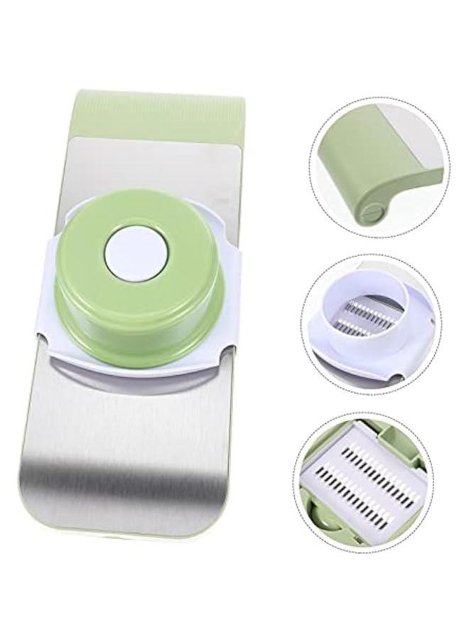 1 Set Food Chopper Cucumber Slicer Potatoes Cutter Brussel Sprout Cutter Cabbage Home Tools Food Dicer Mutitool Fruit Slicer Onion Slicer Grater Stainless Steel Vegetable