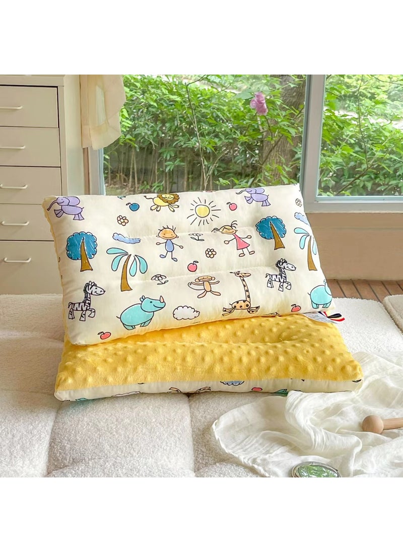 Kids Cartoon Cotton Comfort Pillow Colorful childhood