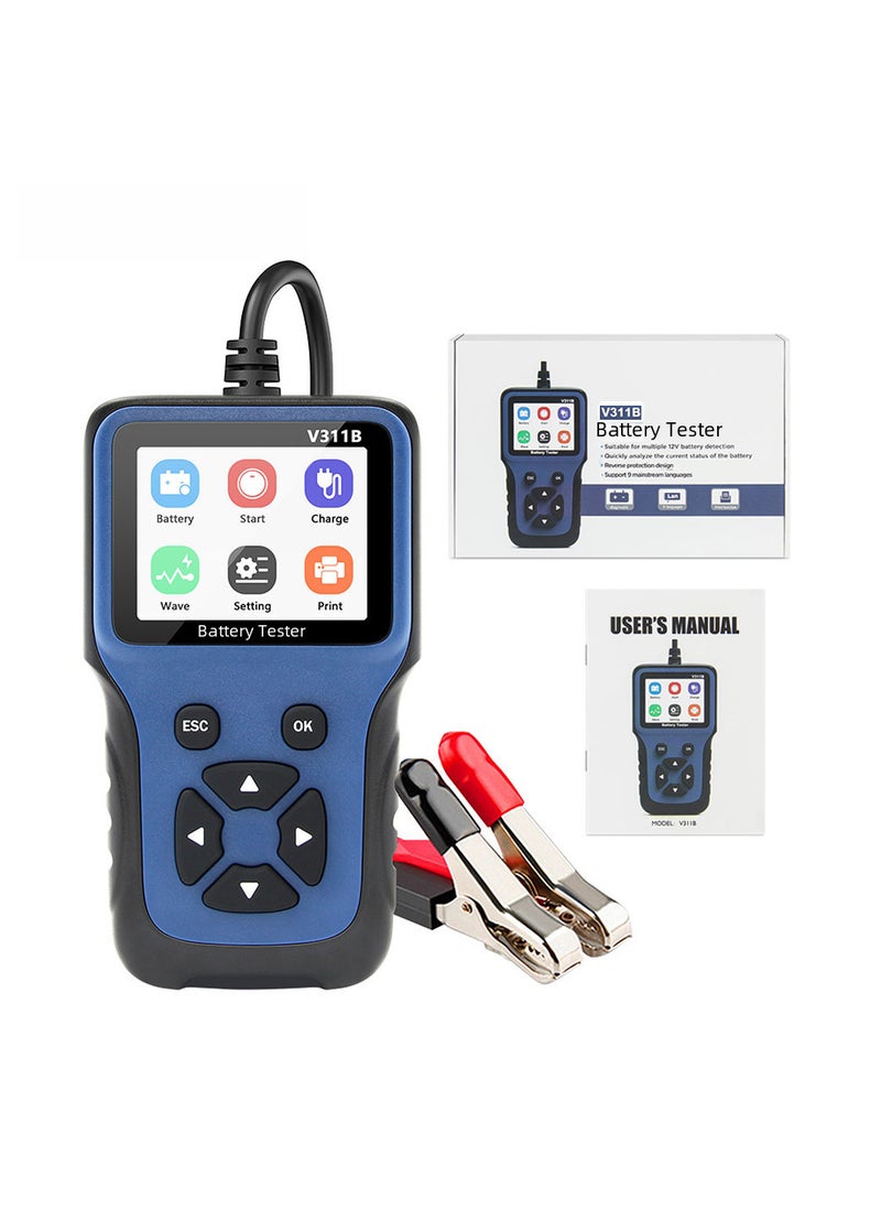 V311B car 12V battery tester car 12V battery tester car battery detection