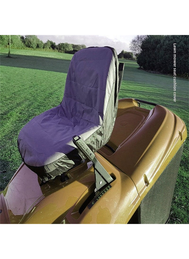 Durable 600D Oxford Lawn Mower Seat Cover Grey