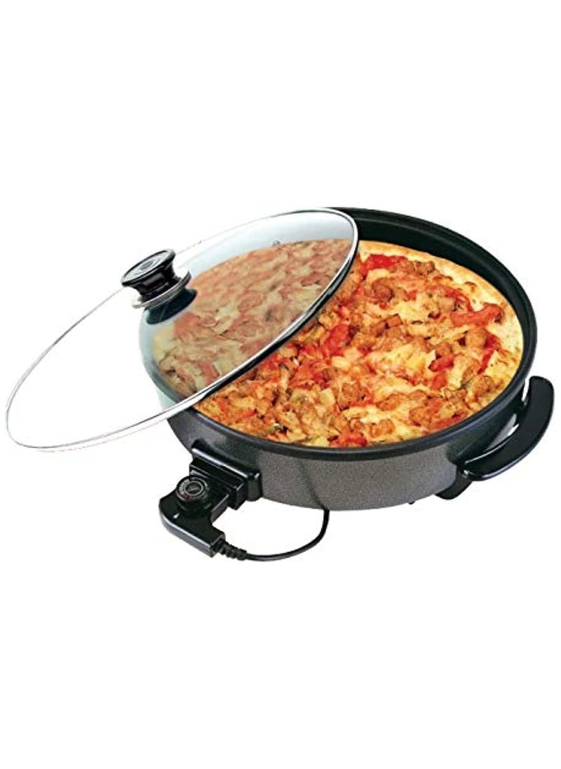 Kitchen Cook King Multicooker Non Stick Electric Pan Pizza Pan