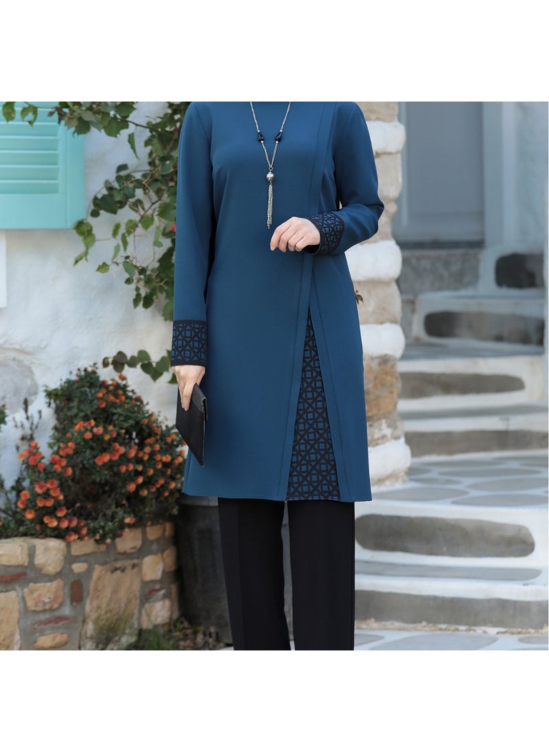 Arab womens clothing Middle East new suit dubai abaya two-piece muslim clothing Southeast Asia clothing Grandma Gray