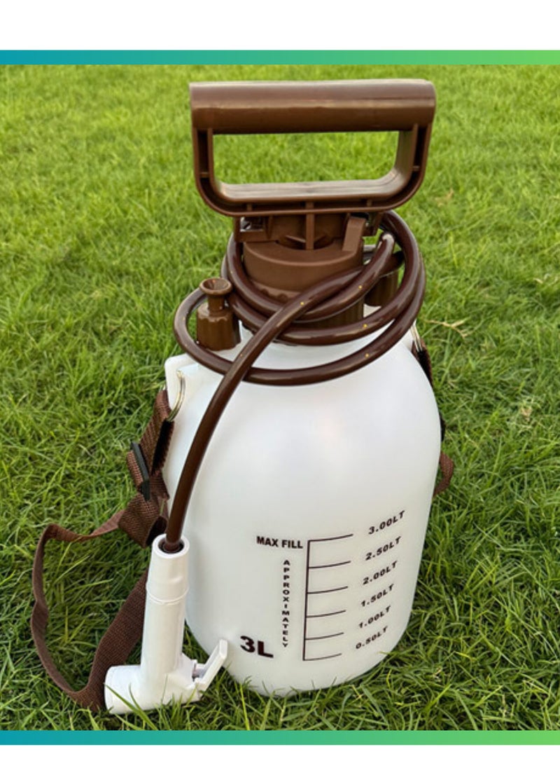 Portable Garden & Camping Water Sprayer – Hand Pump Pressure Sprayer with Adjustable Nozzle, Available in 3L/5L/8L Capacity, Shoulder Strap & Ergonomic Handle for Outdoor Cleaning, Plant Watering, and Car Washing