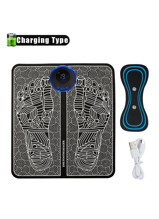 Intelligent EMS Foot Massage Mat Pulse TherapyOrdinary style +1 cervical spine patch Ordinary style +1 cervical spine patch