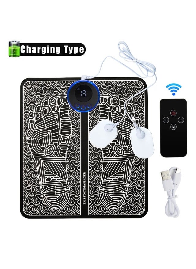 Intelligent EMS Foot Massage Mat Pulse TherapyRemote control Jack 1 Drag 2 Remote control Jack 1 Drag 2