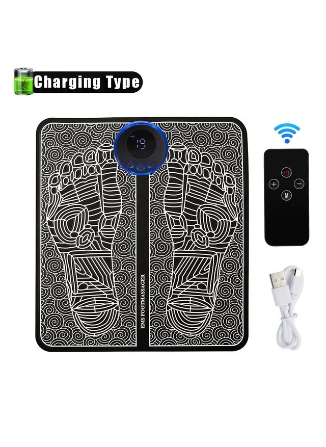 Intelligent EMS Foot Massage Mat Pulse TherapyOrdinary remote control Ordinary remote control