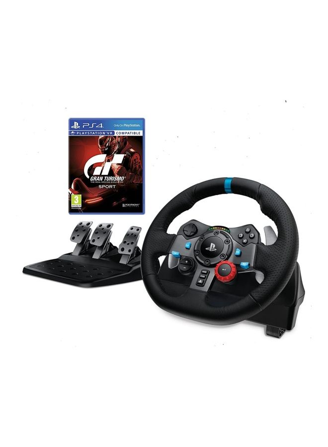 G29 Driving Force Racing Wheel With Gran Turismo Sport