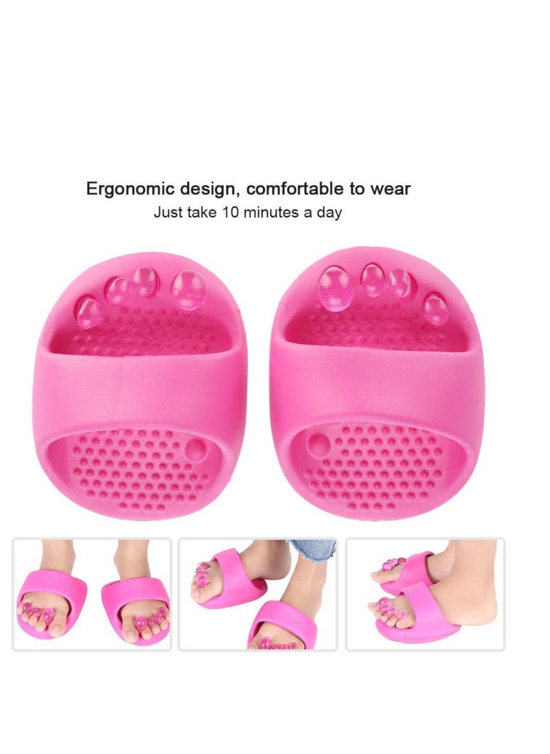 Foot correction slippers one-size-fits-all pink