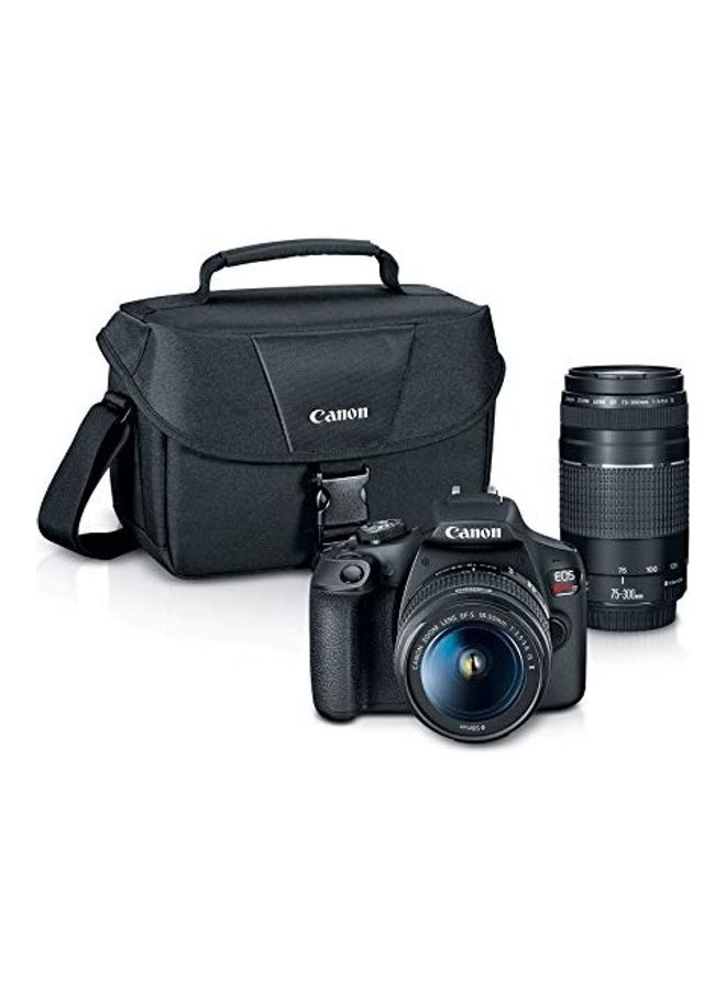 EOS Rebel T7 DSLR Camera With 2 Lens Kit (EF18-55mm + EF 75-300mm)