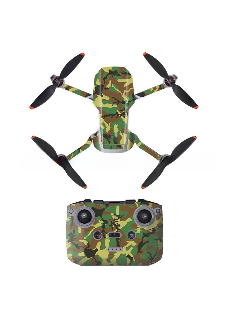 Mini2 SE PVC Protective Skin Stickers 5-Army green camouflage