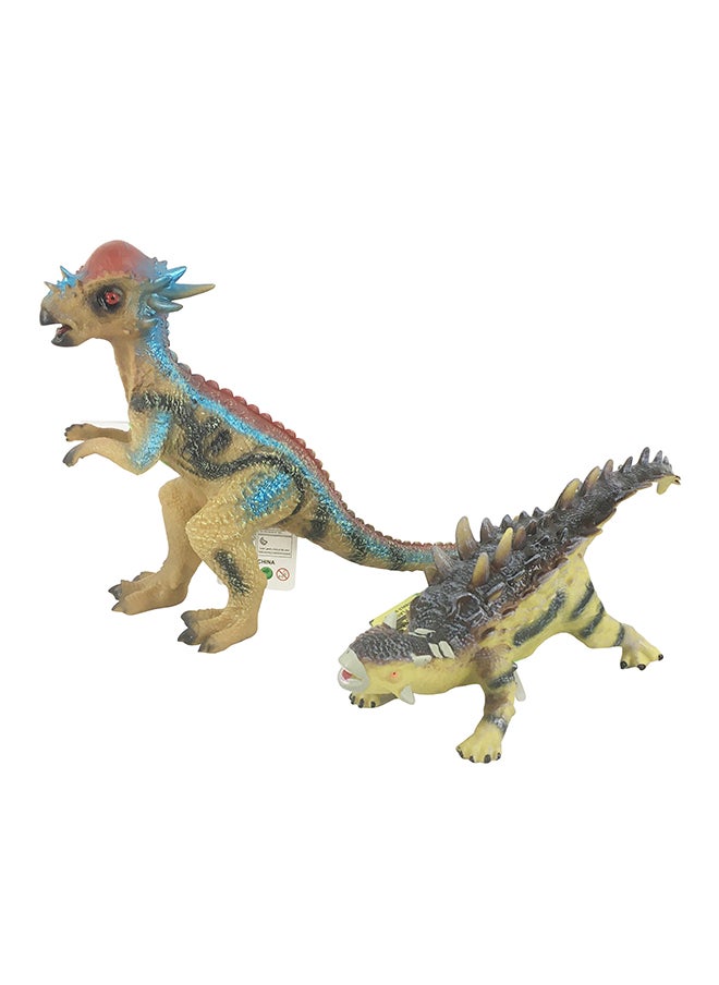 Galaxy Large Dinosaur Toy (Assorted) - 20-25 cm Soft Plastic Dinosaur Figurines with Vibrant Details - Educational Prehistoric Play for Kids (Ages 3+)