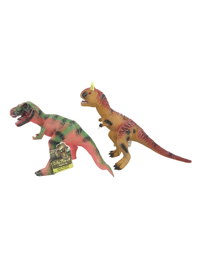 Galaxy Large Dinosaur Toy (Assorted) - 20-25 cm Soft Plastic Dinosaur Figurines with Vibrant Details - Educational Prehistoric Play for Kids (Ages 3+)