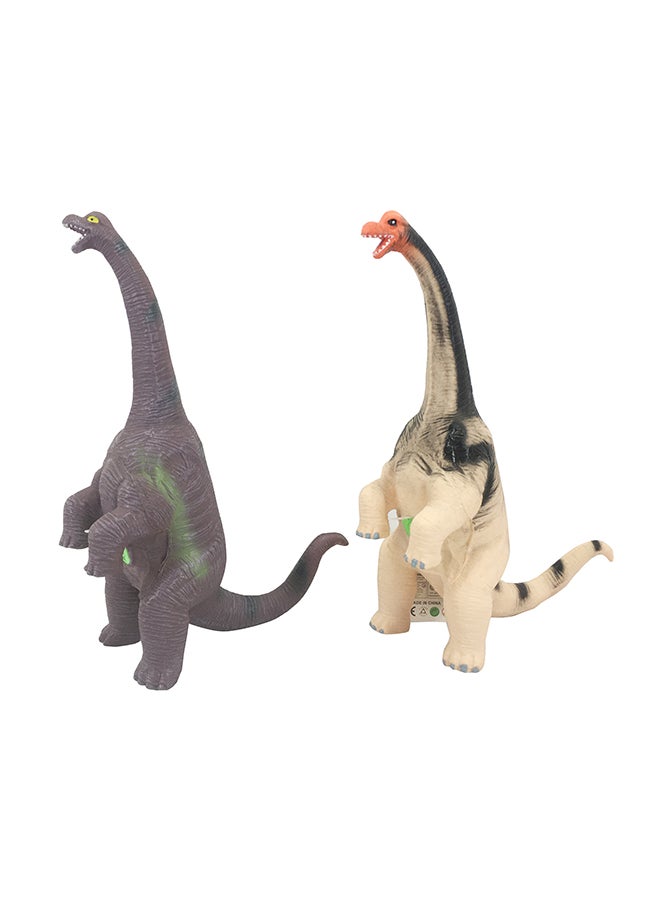 Galaxy Large Dinosaur Toy (Assorted) - 25-30 cm Long-Necked Dinosaur Figurines - Brachiosaurus & More - Safe & Durable Educational Play for Kids (Ages 3+)