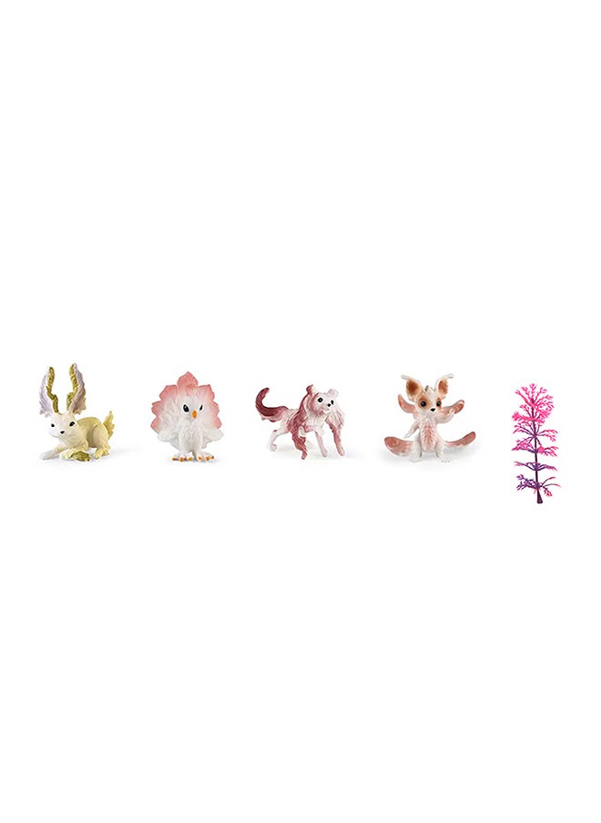 Galaxy Fantasy Spirit Animal Set - 14 Pieces | Magical Creature Figurines for Imaginative Play | Collectible & Giftable Fantasy Toy Set