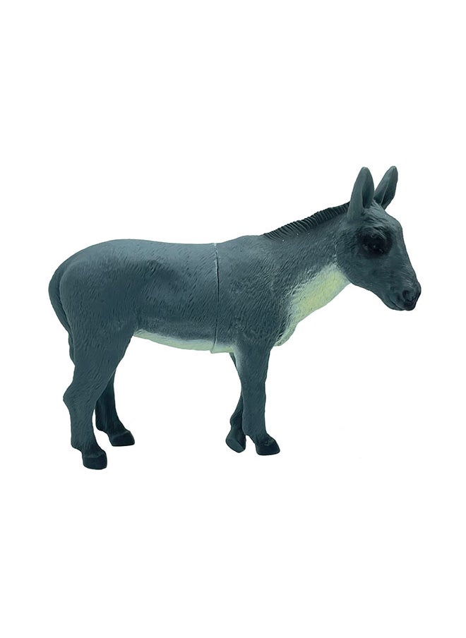 Galaxy Donkey Farm Animal Toy - Realistic 20 cm Farm Figure for Imaginative Play & Education