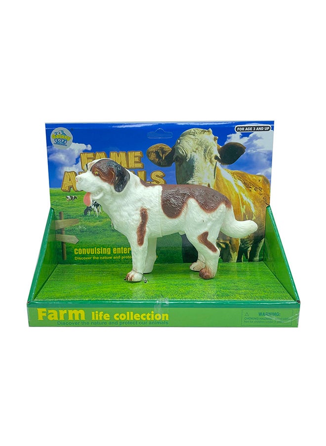 Galaxy Dog Farm Animal Toy - Realistic 20 cm Farm Figure for Imaginative Play & Learning