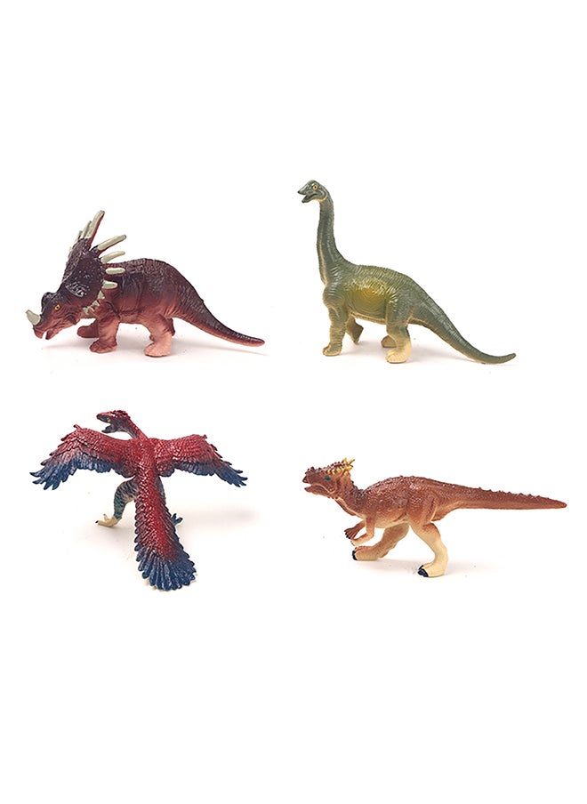 Galaxy Dinosaur World Assorted Set - 4 Pieces | Colorful Dinosaur Figurines for Educational Play