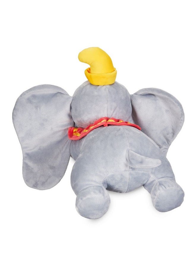 Disney Store Official Dumbo Medium Soft Toy for Kids, Cuddly Character with Fuzzy Texture and Embroidered Details, Floppy Oversized Ears, Plushy Suitable for All Ages.