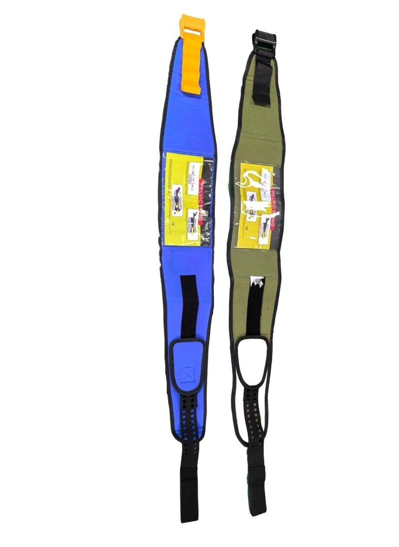 1 PCS Pelvic Sling for Emergency Immobilization - Adjustable, Durable, Lightweight, Supportive Design for Pelvic Fractures & Injuries, Quick & Easy to Use, Ideal for First Aid & Medical Emergencies.