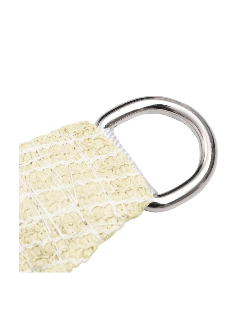 Modern Sun Shade Sail 160 gm Cream 2 x 5 m HDPE