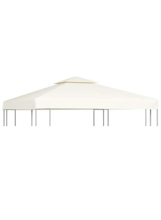 Modern Design Gazebo Cover Canopy Replacement 310 g/m Cream White 3 x 3 m