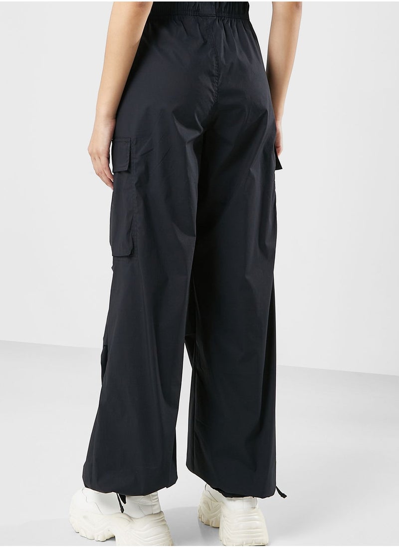 Oversized High-Rise Sweatpants