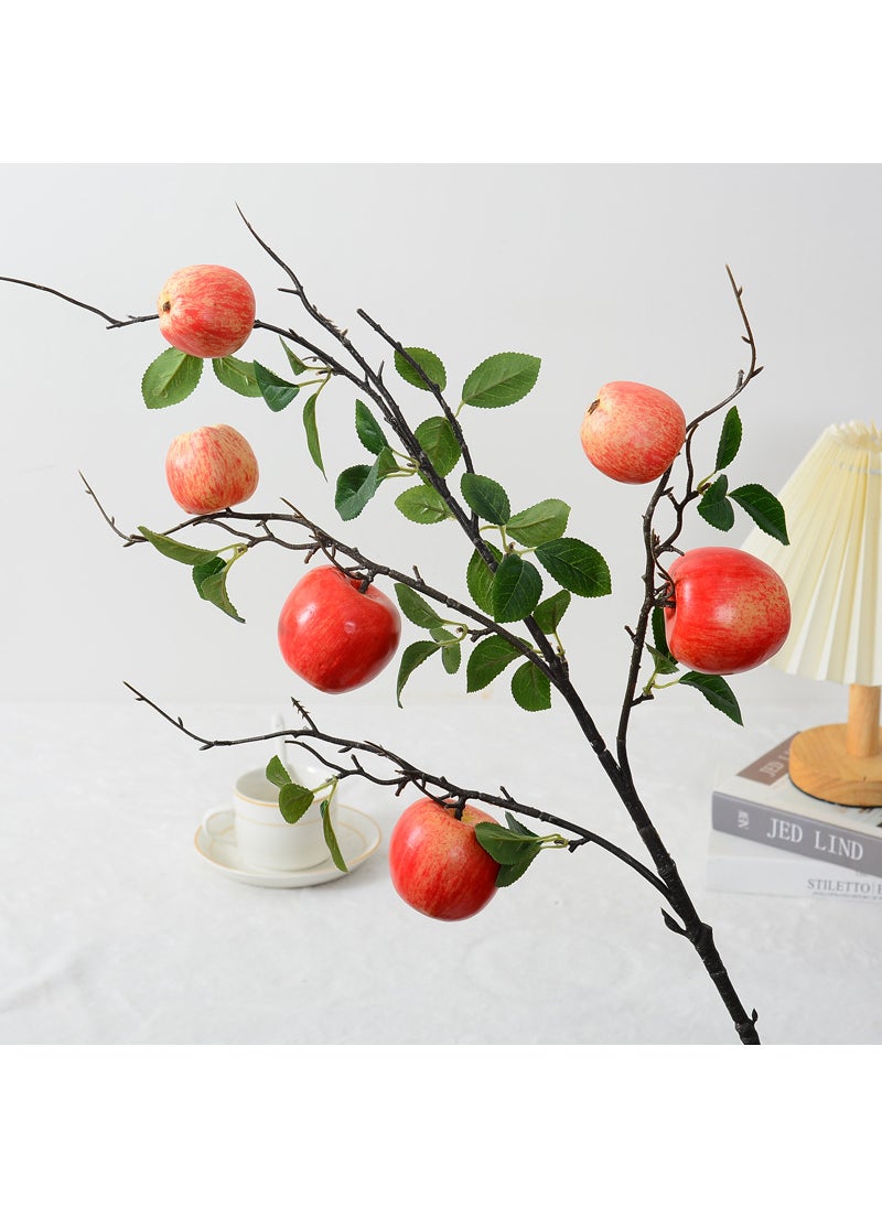 Artificial Fruits Branch Decoration for Living Room Apple