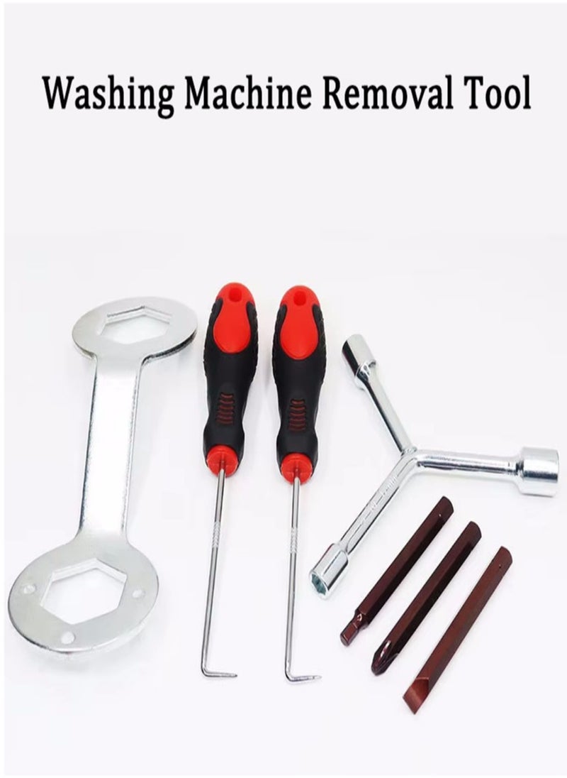 Washing machine cleaning tool set Washing machine chassis disassembly tool Drum cleaning screwdriver Socket set