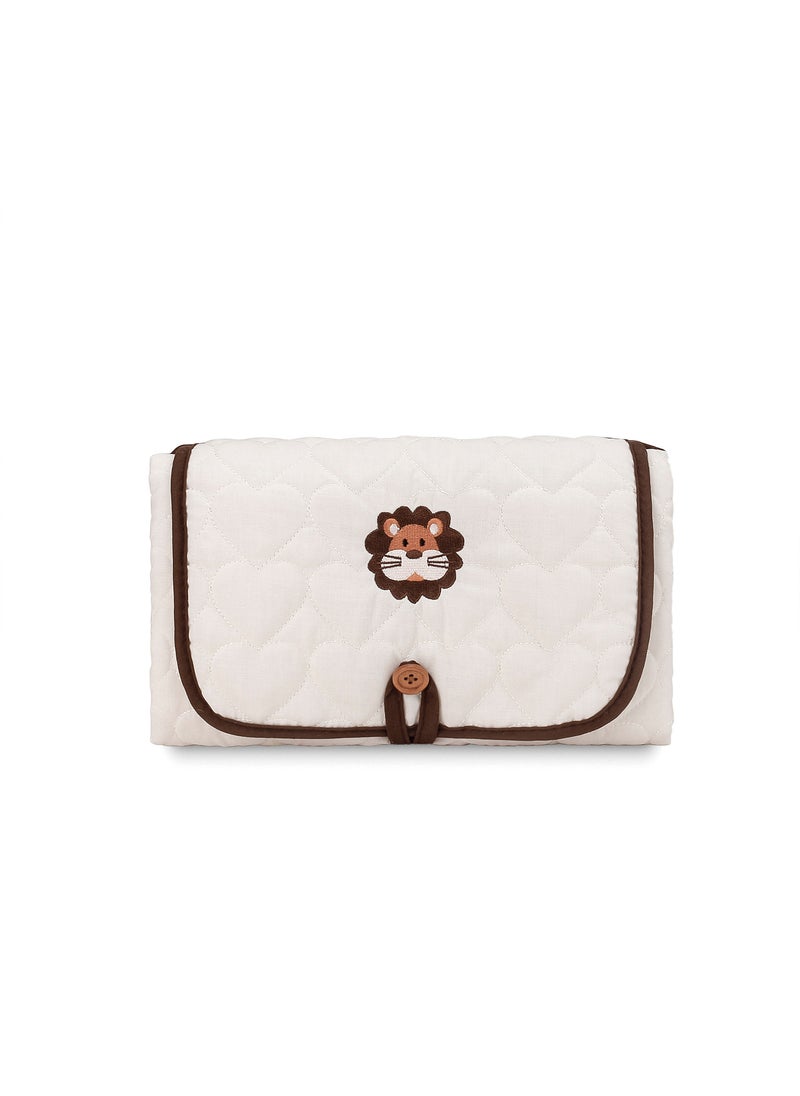 Waterproof Baby Diaper Pad Bag Lion