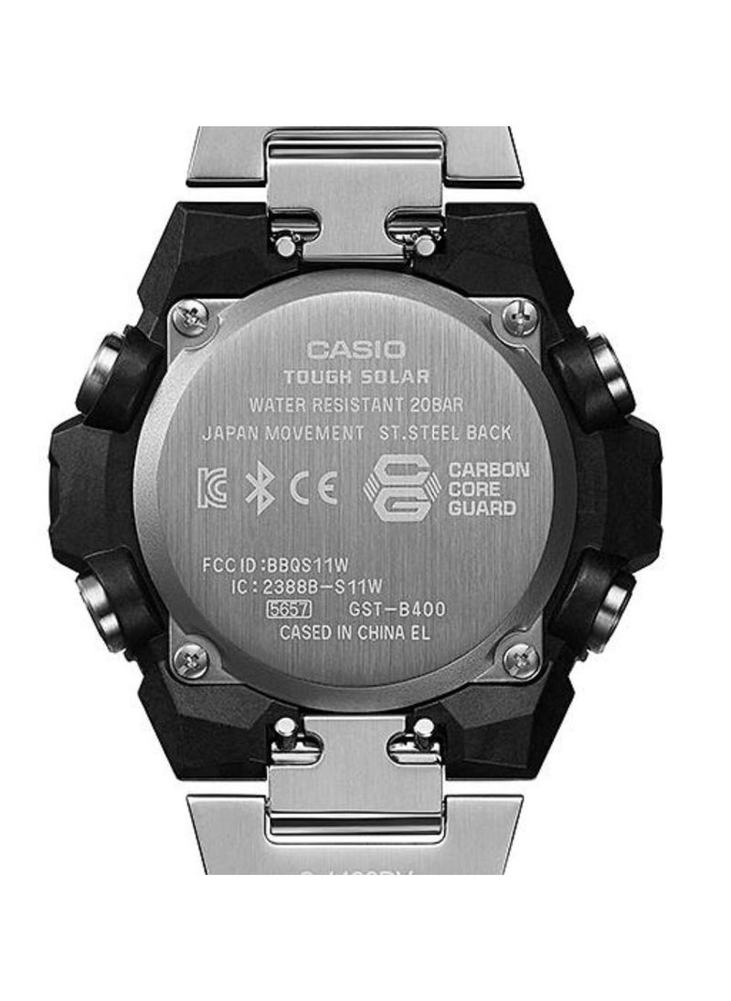 Analog+Digital Stainless Steel Men's Watch GST-B400D-1A