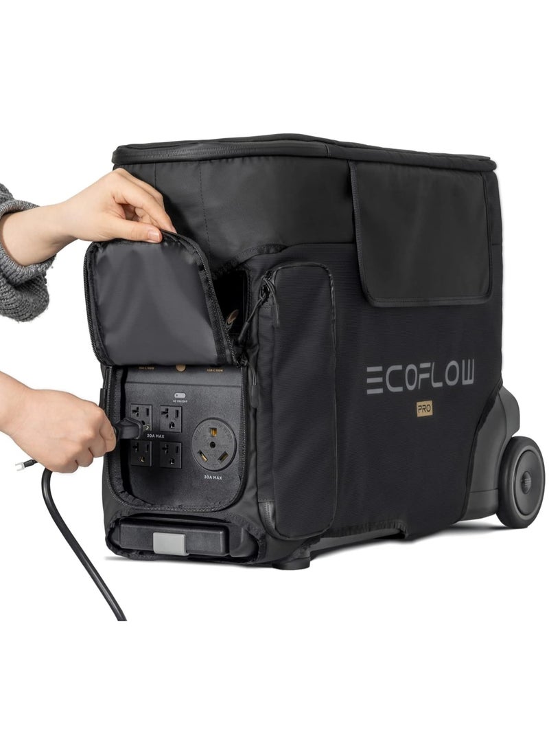 EF ECOFLOW DELTA Pro & DELTA Pro Extra Battery Protective Cover, Waterproof, Dustproof Cover, Velcro Easy Access Design for Outdoor or Indoor Use