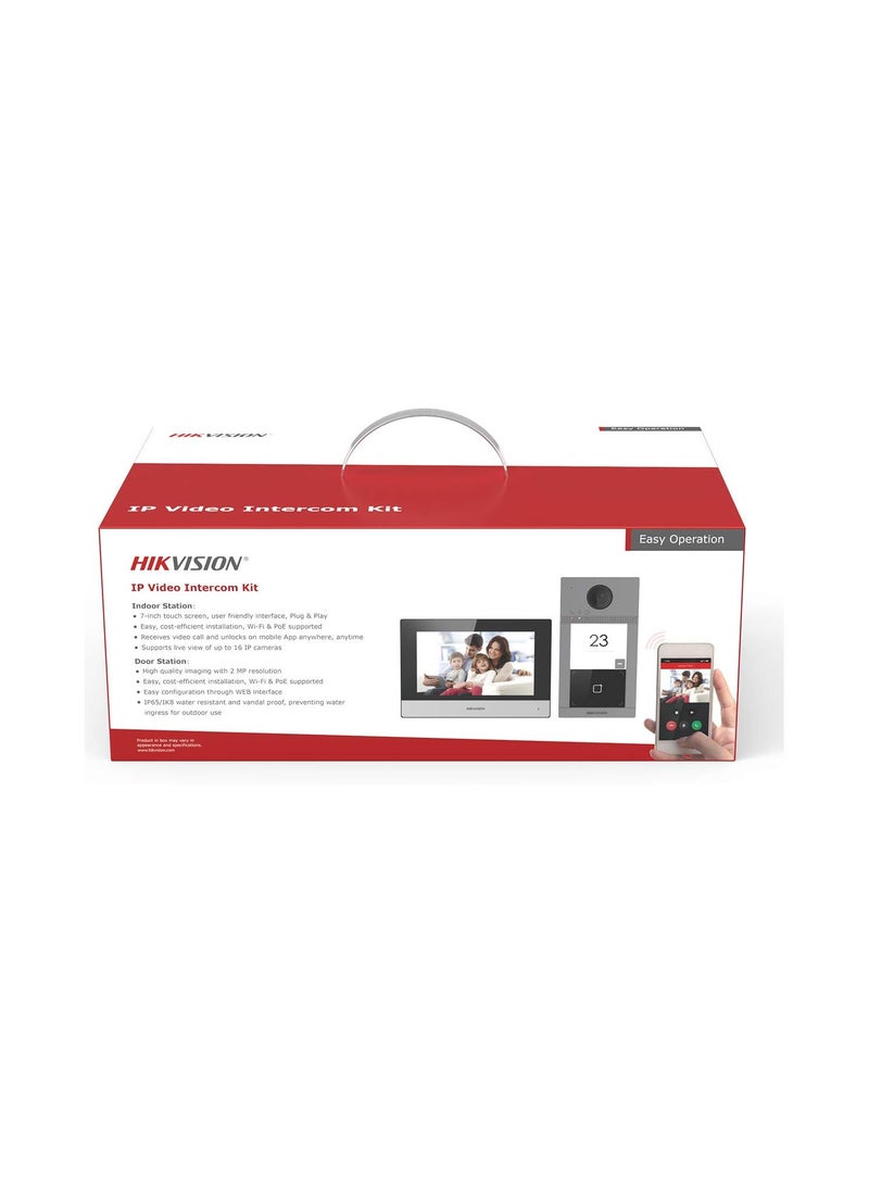 Hikvision IP video intercom kit DS-KIS604-P