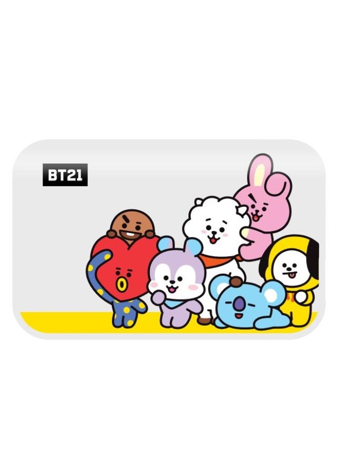 BT21 Collection 10000mAh Ultra-thin Power Bank (Big Ones/White)  Model: F71