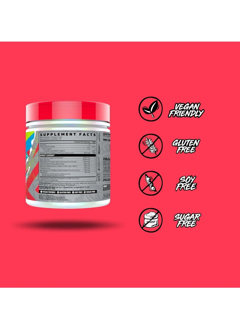 Legend Pre workout Blue Raspberry 30 Servings