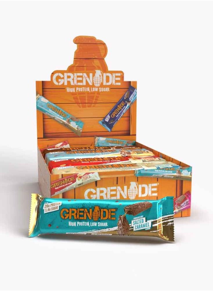 Grenade Carb Killa High Protein and Low Carb Bar, 12 Bars Mix Box