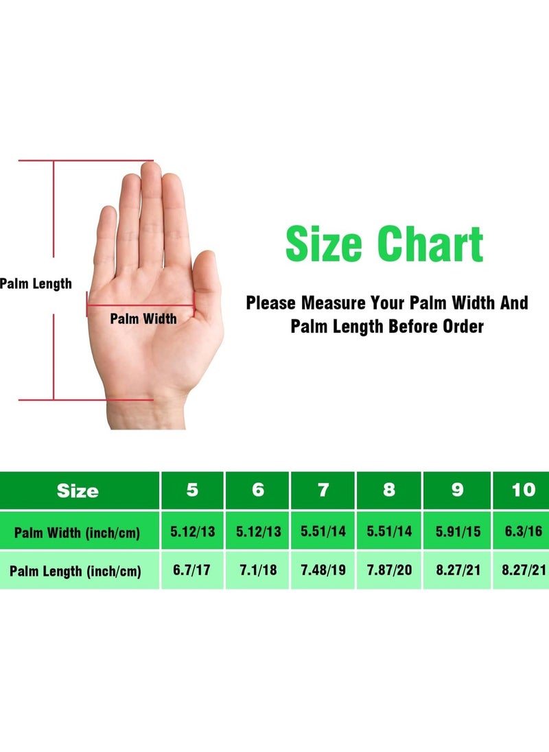 Green Soccer Goalkeeper Gloves For Kids Size 5, Youth And Adult Soccer Goalkeeper Gloves, High Performance Goalkeeper Gloves, Breathable Soccer Gloves With Grip For The Toughest Saves, Training And Matches