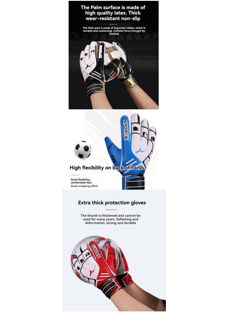 Green Soccer Goalkeeper Gloves For Kids Size 5, Youth And Adult Soccer Goalkeeper Gloves, High Performance Goalkeeper Gloves, Breathable Soccer Gloves With Grip For The Toughest Saves, Training And Matches