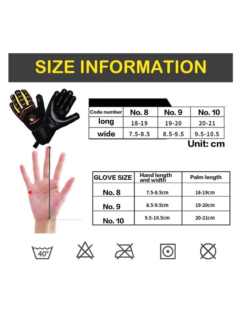 Premium Quality Football Goalkeeper Gloves for Enhanced Grip and Protection