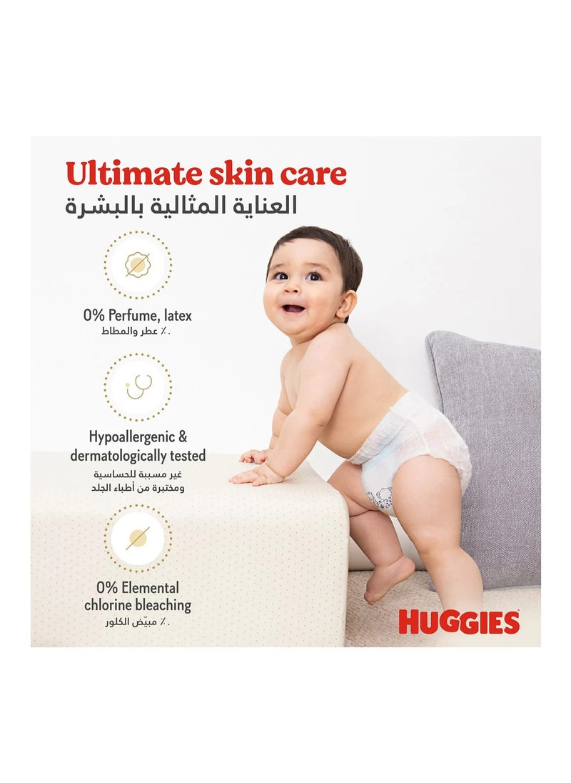 Huggies Extra Care Culottes Pant Style Baby Diapers, 30 Pieces, Size 6, 15-25kg - Double Leak Guards, Wetness Indicator, Soft Waistband